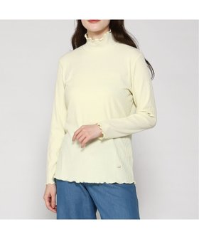 【クロコダイル/CROCODILE】のフリル ハイネック インナーカットソー 人気、トレンドファッション・服の通販 founy(ファニー) ファッション Fashion レディースファッション Fashion for Women トップス・カットソー Cut & Sew Tops カットソー・ベーシックTシャツ Cut-and-Sewn Tops / Stretch Tees & Basics インナー Innerwear ハイネック High Neck, Mock Neck フリル Frill, Ruffle ベーシック Basic, Essential |ID:prp329100004582155
