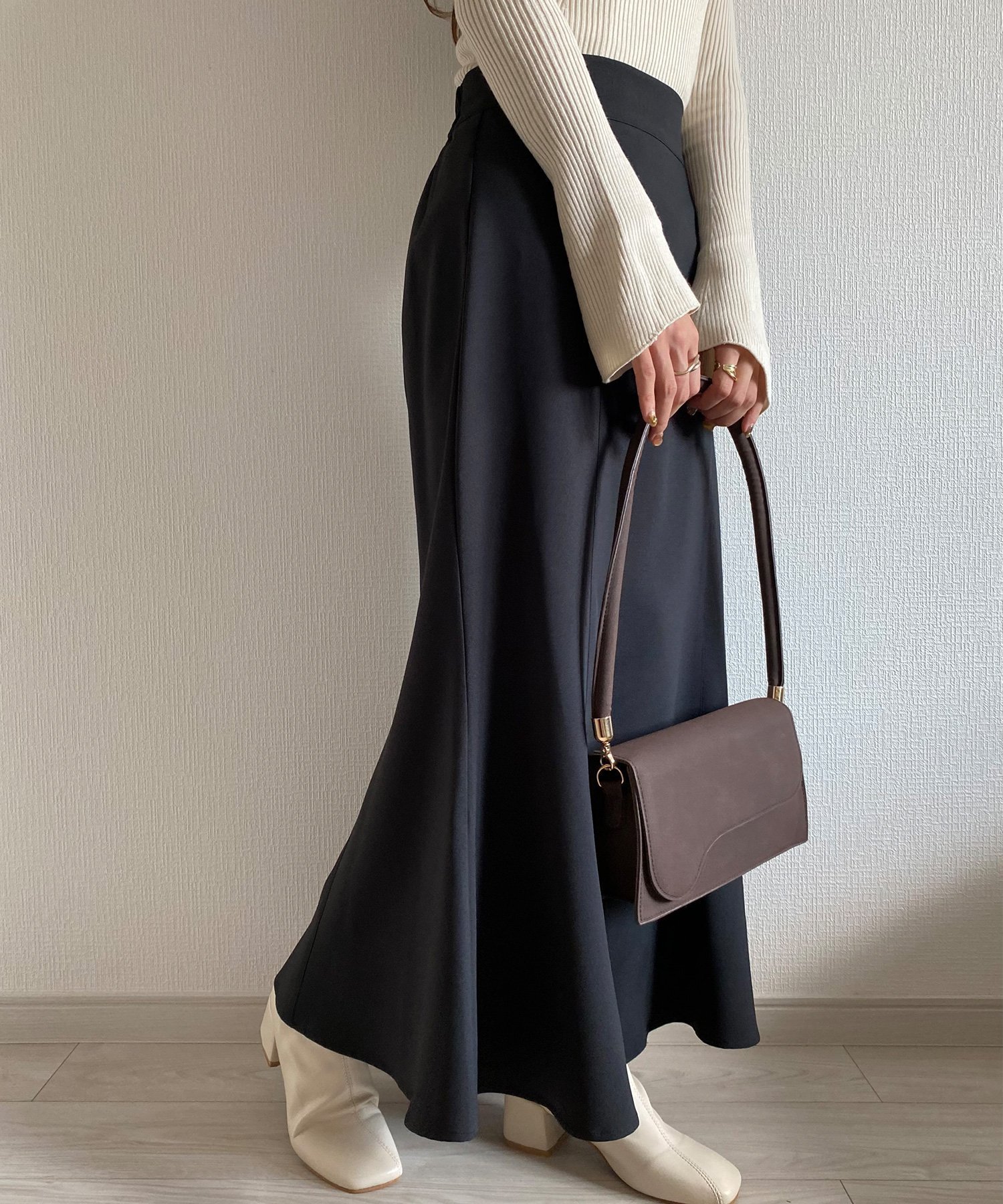 【ジュノア/JUNOAH】のcallautia マーメイドスカート インテリア・キッズ・メンズ・レディースファッション・服の通販 founy(ファニー) 　ファッション　Fashion　レディースファッション　Ladies' Fashion Online　スカート　Skirt　マーメイド　Mermaid　ブラック|ID: prp329100004582179 ipo3291000000032679822