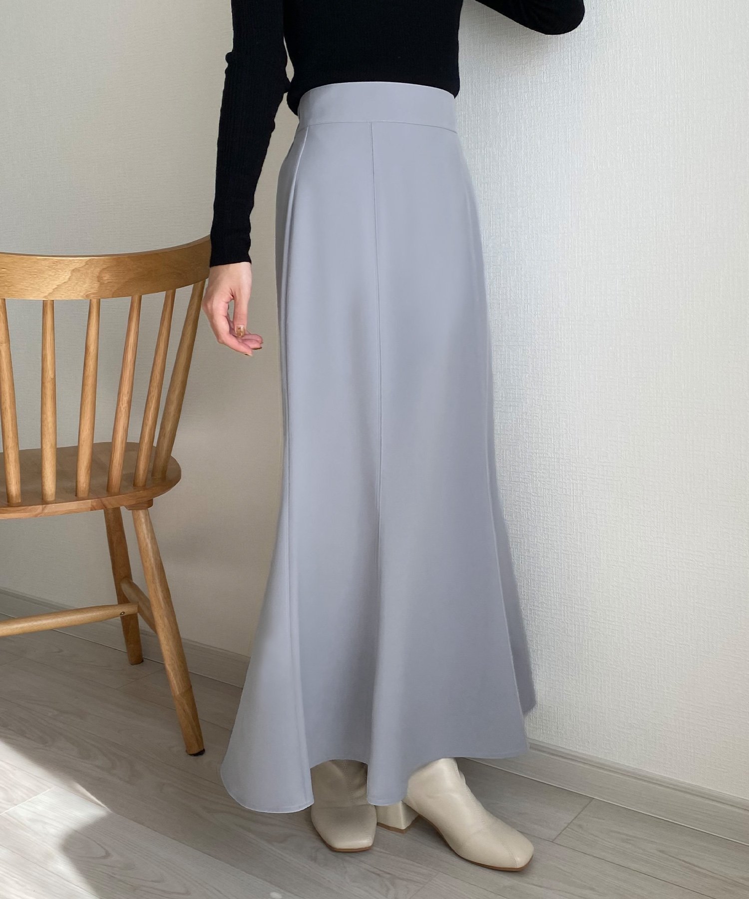 【ジュノア/JUNOAH】のcallautia マーメイドスカート インテリア・キッズ・メンズ・レディースファッション・服の通販 founy(ファニー) 　ファッション　Fashion　レディースファッション　Ladies' Fashion Online　スカート　Skirt　マーメイド　Mermaid　ブルー|ID: prp329100004582179 ipo3291000000032679828