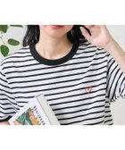 【フリークスストア/FREAK'S STORE】のワンポイントハート刺繍 ボーダーリンガーTシャツ 24SS 人気、トレンドファッション・服の通販 founy(ファニー) ファッション Fashion レディースファッション WOMEN トップス・カットソー Tops/Tshirt シャツ/ブラウス Shirts/Blouses ロング / Tシャツ T-Shirts 2024年 2024 2024春夏・S/S Ss,Spring/Summer,2024 ボーダー Border ワンポイント One Point 夏 Summer S/S・春夏 Ss・Spring/Summer thumbnail ブラック|ID: prp329100004582212 ipo3291000000032469637