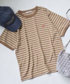 【フリークスストア/FREAK'S STORE】のワンポイントハート刺繍 ボーダーリンガーTシャツ 24SS 人気、トレンドファッション・服の通販 founy(ファニー) ファッション Fashion レディースファッション WOMEN トップス・カットソー Tops/Tshirt シャツ/ブラウス Shirts/Blouses ロング / Tシャツ T-Shirts 2024年 2024 2024春夏・S/S Ss,Spring/Summer,2024 ボーダー Border ワンポイント One Point 夏 Summer S/S・春夏 Ss・Spring/Summer thumbnail ブラウン|ID: prp329100004582212 ipo3291000000032469638