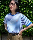 【フリークスストア/FREAK'S STORE】のワンポイントハート刺繍 ボーダーリンガーTシャツ 24SS 人気、トレンドファッション・服の通販 founy(ファニー) ファッション Fashion レディースファッション WOMEN トップス・カットソー Tops/Tshirt シャツ/ブラウス Shirts/Blouses ロング / Tシャツ T-Shirts 2024年 2024 2024春夏・S/S Ss,Spring/Summer,2024 ボーダー Border ワンポイント One Point 夏 Summer S/S・春夏 Ss・Spring/Summer thumbnail ブルー|ID: prp329100004582212 ipo3291000000032469642