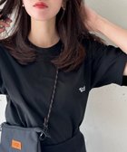 【セットアップセブン/SETUP7】のTHE FOX/ワッペン半袖Tシャツ ロゴT 人気、トレンドファッション・服の通販 founy(ファニー) ファッション Fashion レディースファッション Fashion for Women トップス・カットソー Cut & Sew Tops シャツ・ブラウス・オフィスカジュアル Elegant Blouses & Button-Ups ロングTシャツ・Tシャツ Longline T-Shirts & Tees アクリル Acrylic Material シンプル Simple, Minimal ジャケット Jacket, Outerwear スラックス Slacks, Dress Pants チェーン Chain, Chain Strap デニム Denim, Jeans Material バランス Balance, Style Balance フレア Flare, Flared プリーツ Pleats, Pleated ベーシック Basic, Essential 半袖 Short Sleeve, Half Sleeve ルーズ Loose, Oversized 再入荷 Restock / Back in Stock おすすめ Recommended / Our Picks thumbnail BLK|ID: prp329100004582239 ipo3291000000033544358
