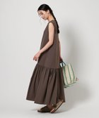 【ビューティ&ユース ユナイテッドアローズ/BEAUTY&YOUTH / UNITED ARROWS】のギャザーフレア ノースリーブ ワンピース -UVカット/撥水加工/接触冷感- DK.BROWN|ID: prp329100004582267 ipo3291000000033566981