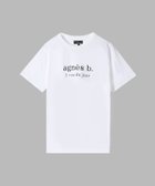 【アニエスベー ファム/agnes b. FEMME】の【ユニセックス】SEQ9 3 rue du jour ロゴTシャツ ホワイト|ID: prp329100004582271 ipo3291000000032657945
