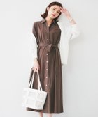 【アンタイトル/UNTITLED】の【コットン100/前開き/夏ワンピ】ロングシャツワンピース 人気、トレンドファッション・服の通販 founy(ファニー) ファッション Fashion レディースファッション Fashion for Women ワンピース Dresses シャツワンピース / 1枚で着映えコーデ Shirt Dresses インド Indian Textile タイプライター Typewriter Fabric, Crisp Cotton フィット Fit, Slim Fit フェミニン Feminine, Girly フレア Flare, Flared ポケット Pocket, Pocket Detail 羽織 Haori, Light Jacket リラックス Relax, Relaxed Fit ロング Long, Long-Length ワイド Wide, Wide Fit おすすめ Recommended / Our Picks 夏 Summer thumbnail ブラウン|ID: prp329100004582277 ipo3291000000033398758
