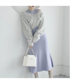 【ノエラ/Noela】のシャギーボレロニットワンピセット サックス|ID: prp329100004582316 ipo3291000000032590086