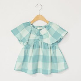 【ブランシェス/branshes / KIDS】の【おそろい】ブロックチェックチュニック 人気、トレンドファッション・服の通販 founy(ファニー) ファッション Fashion キッズファッション KIDS Children’s Clothing おすすめ Recommend ギャザー Gather ショート Short チェック Check チュニック Tunic ブロック Block ベビー Baby 人気 Popularity 半袖 Short Sleeve 旅行 Travel |ID:prp329100004582321