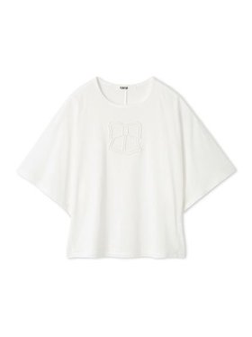 【ファーファー/FURFUR】のリボンロゴ刺繍ワイドスリーブTシャツ 人気、トレンドファッション・服の通販 founy(ファニー) ファッション Fashion レディースファッション WOMEN トップス・カットソー Tops/Tshirt シャツ/ブラウス Shirts/Blouses ロング / Tシャツ T-Shirts カットソー Cut And Sew スリーブ Sleeve フェミニン Feminine リボン Ribbon ワイド Wide |ID:prp329100004582325