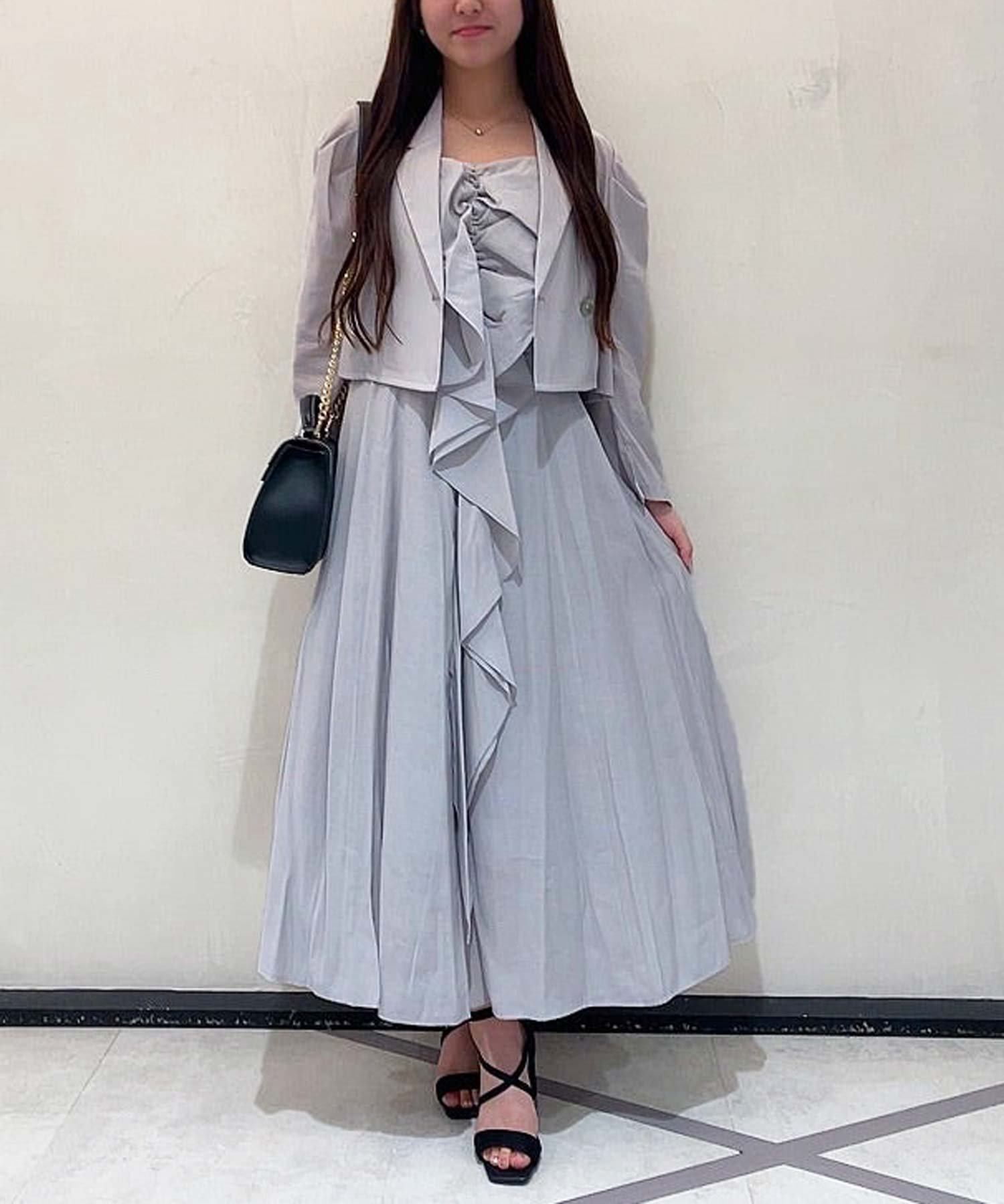 【ノエラ/Noela】のシャーリングデザインキャミワンピ インテリア・キッズ・メンズ・レディースファッション・服の通販 founy(ファニー) 　ファッション　Fashion　レディースファッション　Fashion for Women　ワンピース　Dresses　キャミソールワンピース　Camisole Dresses　おすすめ　Recommended / Our Picks　インナー　Innerwear　シャーリング　Shirring, Ruched　ジャケット　Jacket, Outerwear　セットアップ　Set-Up, Coordinated Outfit　トレンド　Trend, Trending Now　ポケット　Pocket, Pocket Detail　ロング　Long, Long-Length　ラベンダー|ID: prp329100004582370 ipo3291000000033650743