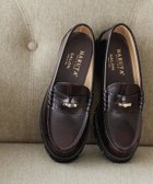 【サロン アダム エ ロペ/SALON adam et rope'】の【HARUTA(ハルタ) for SALON】別注ガラスレザーローファー ダークブラウン系(21)|ID: prp329100004582397 ipo3291000000032554029