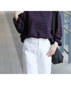 【ジャーナルスタンダード レリューム/JOURNAL STANDARD relume】の25AW新作 バスクボーダープルオーバー ネイビー A|ID: prp329100004582411 ipo3291000000033836533