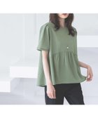 【グローバルワーク/GLOBAL WORK】のジャガードペプラムプルオーバー/311078 アッシュグリーン73|ID: prp329100004582425 ipo3291000000032590785
