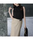【アニュアンス/anuans】のシアーキュプラトップス 人気、トレンドファッション・服の通販 founy(ファニー) ファッション Fashion レディースファッション Ladies' Fashion Online トップス・カットソー Tops/Tshirt キュプラ Cupra シンプル Simple ドレープ Drape thumbnail BLACK|ID: prp329100004582446 ipo3291000000032651841