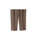 【トゥモローランド/TOMORROWLAND / MEN】のリネン バックベルト ペグトップスラックス SOLBIATI 人気、トレンドファッション・服の通販 founy(ファニー) ファッション Fashion メンズファッション Fashion for Men トップス・カットソー Cut & Sew Tops くるぶし Ankle-Length イタリア Italy スラックス Slacks, Dress Pants ダブル Double, Double-Breasted ツイル Twist, Twisted Detail テーパード Tapered, Tapered Pants リネン Linen, Linen Fabric thumbnail 47 ブラウン|ID: prp329100004582452 ipo3291000000032755340