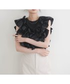 【リアン/Lian】のフリルビスチェドッキングT 人気、トレンドファッション・服の通販 founy(ファニー) ファッション Fashion レディースファッション Fashion for Women トップス・カットソー Cut & Sew Tops ビスチェ Bustiers & Corset Tops / Layered Bustier Style フリル Frill, Ruffle thumbnail ブラック|ID: prp329100004582460 ipo3291000000032566526