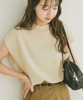 【アイテムズアーバンリサーチ/ITEMS URBAN RESEARCH】のソウバリノースリビッグニット 人気、トレンドファッション・服の通販 founy(ファニー) ファッション Fashion レディースファッション Fashion for Women トップス・カットソー Cut & Sew Tops ニット Knit Tops & Sweaters 2025年 2025 2025春夏・S/S Spring/Summer 2025 SS25 ノースリーブ Sleeveless, No-Sleeve ビッグ Big, Oversized エレガント 上品 Elegant 夏 Summer S/S・春夏 SS, Spring/Summer, Warm Season |ID:prp329100004582492
