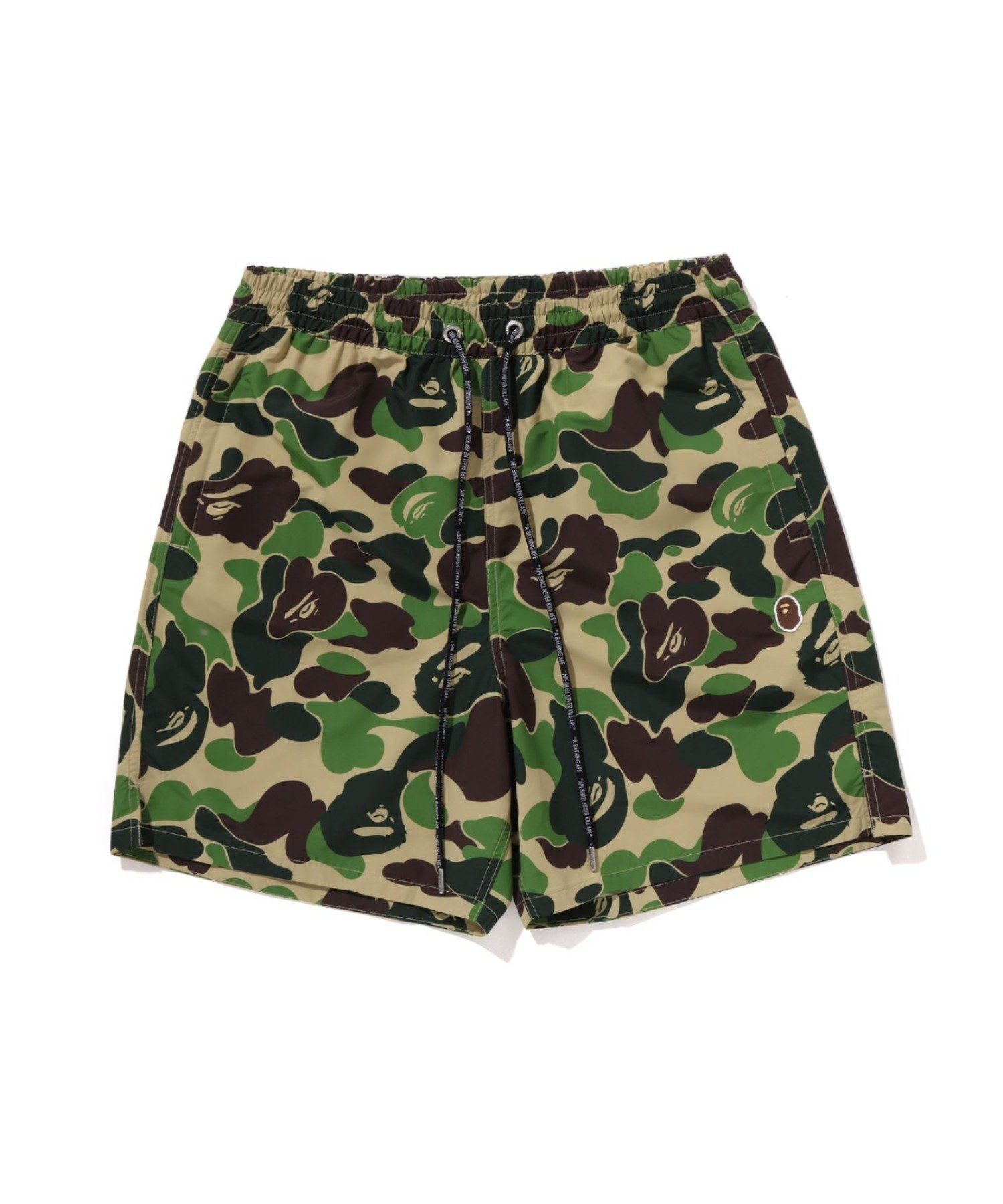 【その他のブランド/Other】のABC CAMO ONE POINT RELAXED FIT WATER SHORTS インテリア・キッズ・メンズ・レディースファッション・服の通販 founy(ファニー) 　ファッション　Fashion　メンズファッション　Fashion for Men　ドローコード　Drawcord, Drawstring Cord　フィット　Fit, Slim Fit　リラックス　Relax, Relaxed Fit　ワンポイント　One Point, Statement Accent　夏　Summer　GREEN|ID: prp329100004582504 ipo3291000000032762705