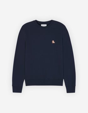 【メゾン キツネ/MAISON KITSUNE / MEN】のMaison Kitsune/CHILLAX PATCH REGULAR SWEATSHIRT 人気、トレンドファッション・服の通販 founy(ファニー) ファッション Fashion メンズファッション Fashion for Men トップス・カットソー Cut & Sew Tops パーカー・フーディー / カジュアルコーデ Hoodies & Parkas メンズシャツ Shirts クラシック Classic, Timeless Style パッチ Patch, Appliqué 夏 Summer S/S・春夏 SS, Spring/Summer, Warm Season 無地 Plain, Solid Color 長袖 Long Sleeve, Full Sleeve |ID:prp329100004582549