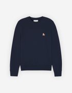 【メゾン キツネ/MAISON KITSUNE / MEN】のMaison Kitsune/CHILLAX PATCH REGULAR SWEATSHIRT 人気、トレンドファッション・服の通販 founy(ファニー) ファッション Fashion メンズファッション Fashion for Men トップス・カットソー Cut & Sew Tops パーカー・フーディー / カジュアルコーデ Hoodies & Parkas メンズシャツ Shirts クラシック Classic, Timeless Style パッチ Patch, Appliqué 夏 Summer S/S・春夏 SS, Spring/Summer, Warm Season 無地 Plain, Solid Color 長袖 Long Sleeve, Full Sleeve thumbnail INK BLUE|ID: prp329100004582549 ipo3291000000032755156