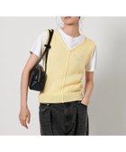 【ビューティ&ユース ユナイテッドアローズ/BEAUTY&YOUTH / UNITED ARROWS】のコットン Vネック ノースリーブニット CREAM|ID: prp329100004582562 ipo3291000000033228544