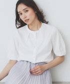 【インデックス/INDEX】のバンドカラータックブラウス【洗濯機洗い可/イージーアイロン/防シワ】 人気、トレンドファッション・服の通販 founy(ファニー) ファッション Fashion レディースファッション Fashion for Women トップス・カットソー Cut & Sew Tops シャツ・ブラウス・オフィスカジュアル Elegant Blouses & Button-Ups クラシカル Classical, Vintage-Inspired スタンド Stand Collar, Upright Stand ストライプ Stripe, Striped Pattern スリーブ Sleeve, Long Sleeve / Short Sleeve センター Center, Center Line トレンド Trend, Trending Now バランス Balance, Style Balance フロント Front, Front Design ランダム Random, Irregular 洗える Machine Washable thumbnail オフホワイト|ID: prp329100004582565 ipo3291000000033421648
