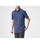 【アバハウス/ABAHOUSE / MEN】の【FLEX SHIRTS】接触冷感 ペンストライプ 半袖シャツ 人気、トレンドファッション・服の通販 founy(ファニー) ファッション Fashion メンズファッション MEN インナー Inner ジャケット Jacket スタイリッシュ Stylish ストライプ Stripe ストレッチ Stretch スーツ Suit セットアップ Set Up プリント Print 半袖 Short Sleeve おすすめ Recommend thumbnail ネイビー|ID: prp329100004582590 ipo3291000000032472988