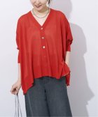 【ジャーナルスタンダード レリューム/JOURNAL STANDARD relume】のシアードルマンカーディガン レッド|ID: prp329100004582606 ipo3291000000032740168