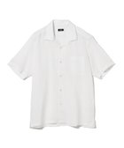 【ビームス/BEAMS / MEN】のリネンコットン オープンカラー ショートスリーブシャツ 人気、トレンドファッション・服の通販 founy(ファニー) ファッション Fashion メンズファッション Men's Style Online インナー Inner ジャケット Jacket リネン Linen リラックス Relax 夏 Summer thumbnail WHITE/0001|ID: prp329100004582611 ipo3291000000032570753