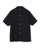 【ビームス/BEAMS / MEN】のリネンコットン オープンカラー ショートスリーブシャツ 人気、トレンドファッション・服の通販 founy(ファニー) ファッション Fashion メンズファッション Men's Style Online インナー Inner ジャケット Jacket リネン Linen リラックス Relax 夏 Summer thumbnail BLACK/9990|ID: prp329100004582611 ipo3291000000032570754