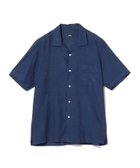 【ビームス/BEAMS / MEN】のリネンコットン オープンカラー ショートスリーブシャツ 人気、トレンドファッション・服の通販 founy(ファニー) ファッション Fashion メンズファッション Men's Style Online インナー Inner ジャケット Jacket リネン Linen リラックス Relax 夏 Summer thumbnail NAVY/9970|ID: prp329100004582611 ipo3291000000032570756