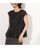 【エヌ ナチュラルビューティーベーシック/N.Natural Beauty basic】のバックリボンシアーブラウス 人気、トレンドファッション・服の通販 founy(ファニー) ファッション Fashion レディースファッション Fashion for Women トップス・カットソー Cut & Sew Tops シャツ・ブラウス・オフィスカジュアル Elegant Blouses & Button-Ups おすすめ Recommended / Our Picks インナー Innerwear キャミソール Camisole, Spaghetti Strap Top シアー Sheer, See-Through シンプル Simple, Minimal デニム Denim, Jeans Material マニッシュ Mannish, Boyish リボン Ribbon, Bow thumbnail ブラック|ID: prp329100004582619 ipo3291000000033561112