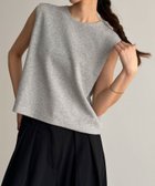【キャナルジーン/CANAL JEAN】のEl mar スムースクルーネックタンク 人気、トレンドファッション・服の通販 founy(ファニー) ファッション Fashion レディースファッション Fashion for Women おすすめ Recommended / Our Picks タンク Tank Top, Sleeveless Top ボトム Bottoms, Lower Wear 夏 Summer thumbnail グレー|ID: prp329100004582620 ipo3291000000032712439