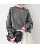 【スローブ イエナ/SLOBE IENA】の《追加 》オーバーサイズ スウェットライクニット 人気、トレンドファッション・服の通販 founy(ファニー) ファッション Fashion レディースファッション Fashion for Women トップス・カットソー Cut & Sew Tops ニット Knit Tops & Sweaters レディースパーカー・カジュアルフーディー Casual Hoodies & Sweatshirts スウェット・クルーネックトップス Sweatshirts & Crewnecks / Relaxed Fit Sweat Tops 2025年 2025 2025-2026秋冬・A/W Autumn/Winter 2025–26 AW25–26 thumbnail グレー|ID: prp329100004582632 ipo3291000000033549763