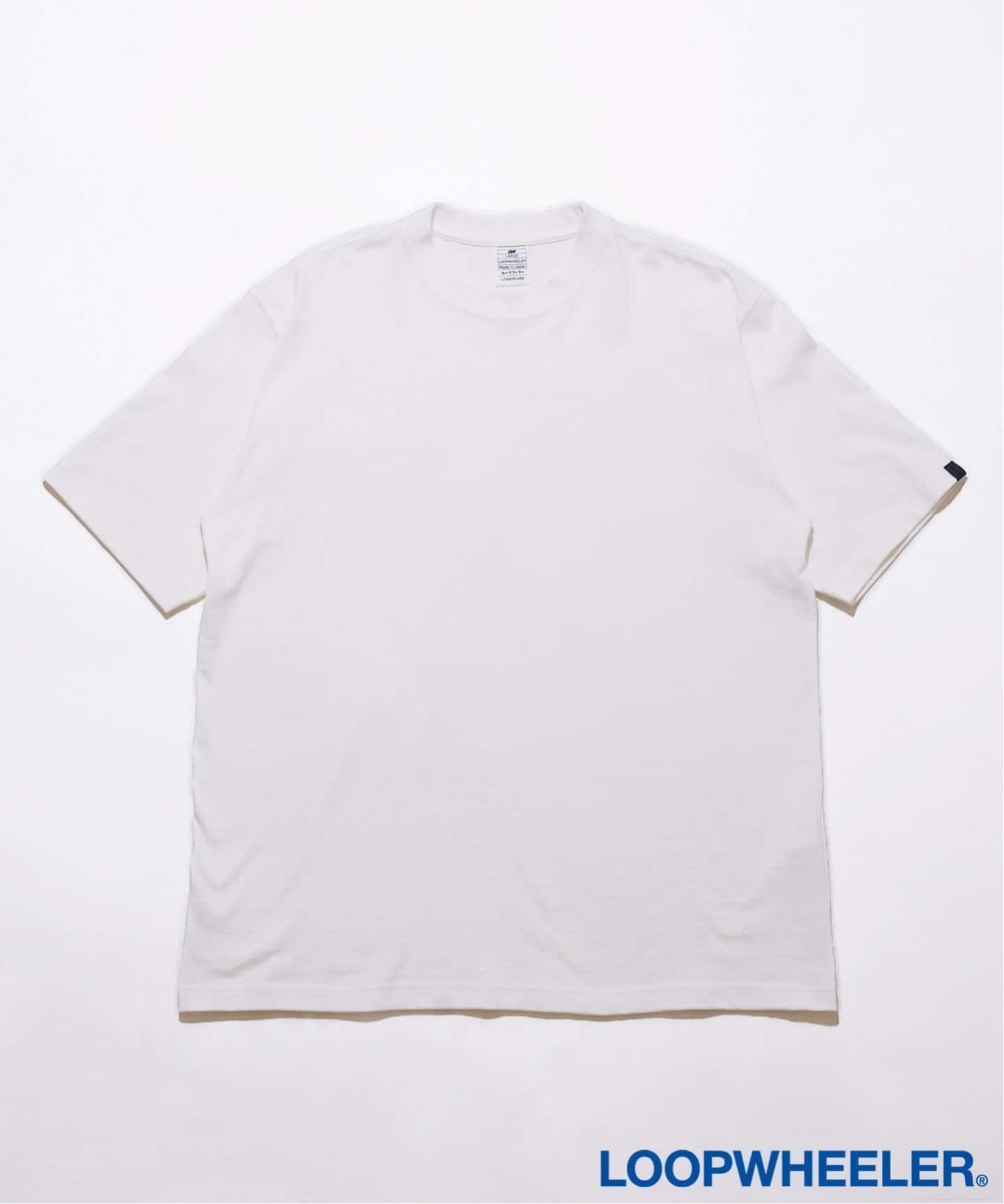 【エディフィス/EDIFICE / MEN】のLOOPWHEELER for LOWERCASE ツリテンジク ビッグTシャツ インテリア・キッズ・メンズ・レディースファッション・服の通販 founy(ファニー) 　ファッション　Fashion　メンズファッション　Men's Style Online　ストレート　Straight　スペシャル　Special　定番　Standard　バランス　Balance　ビッグ　Big　ポケット　Pocket　半袖　Short Sleeve　ワンポイント　One Point　ホワイト|ID: prp329100004582662 ipo3291000000032659118