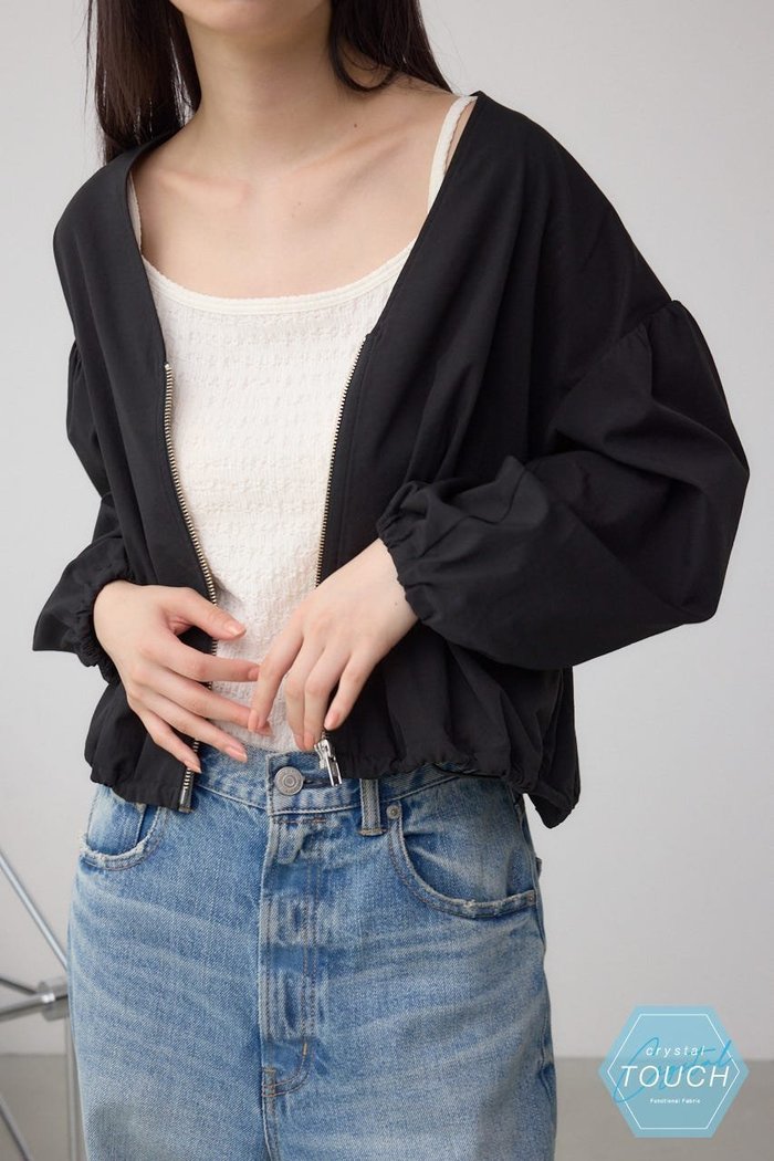 【アズール バイ マウジー/AZUL by moussy】の【堀田茜さん着用アイテム】C/T撥水バルーンV/Nブルゾン インテリア・キッズ・メンズ・レディースファッション・服の通販 founy(ファニー) https://founy.com/ ファッションモデル・俳優・女優 Models 女性 Women 堀田茜 Hotta Akane ファッション Fashion レディースファッション Ladies' Fashion Online アウター Coat Outerwear ブルゾン Blouson/Jackets おすすめ Recommend スリーブ Sleeve セットアップ Set Up ドローコード Draw Cord バルーン Balloon ブルゾン Blouson 夏 Summer |ID: prp329100004582705 ipo3291000000032473957