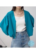 【アズール バイ マウジー/AZUL by moussy】の【堀田茜さん着用アイテム】C/T撥水バルーンV/Nブルゾン BLU|ID: prp329100004582705 ipo3291000000032473960
