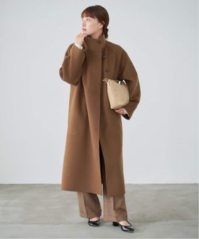 【イエナ/IENA】のSuper160スタンドコート 人気、トレンドファッション・服の通販 founy(ファニー) ファッション Fashion レディースファッション WOMEN アウター Coat Outerwear コート Coats 2025年 2025 クール Cool スタンド Stand 定番 Standard |ID:prp329100004582710