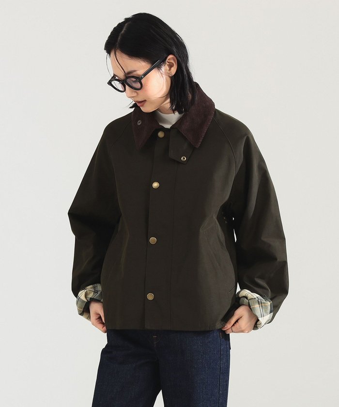 【デミルクス ビームス/Demi-Luxe BEAMS】の【別注】Barbour / TRANSPORT ジャケット インテリア・キッズ・メンズ・レディースファッション・服の通販 founy(ファニー) https://founy.com/ ファッション Fashion レディースファッション Fashion for Women アウター Coat / Outerwear Collection レディースジャケット・軽アウター Jackets インナー Innerwear ジャケット Jacket, Outerwear ストレート Straight, Straight Cut フロント Front, Front Design ポケット Pocket, Pocket Detail 人気 Popular, Best Seller 別注 Limited Edition, Custom Order |ID: prp329100004582712 ipo3291000000032473993