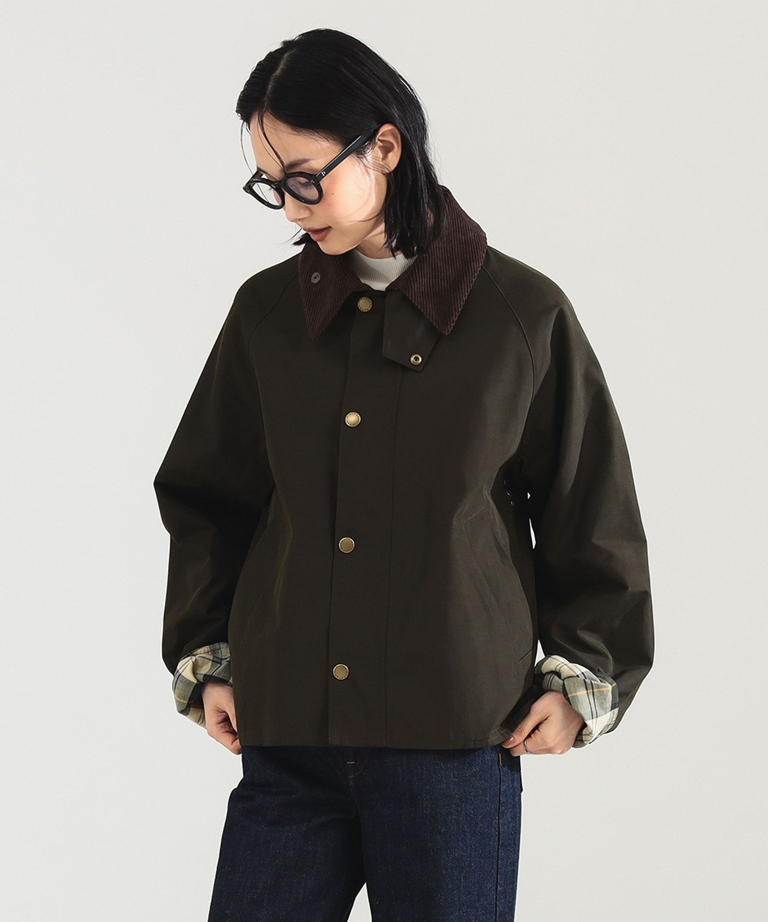 【デミルクス ビームス/Demi-Luxe BEAMS】の【別注】Barbour / TRANSPORT ジャケット インテリア・キッズ・メンズ・レディースファッション・服の通販 founy(ファニー) 　ファッション　Fashion　レディースファッション　Fashion for Women　アウター　Coat / Outerwear Collection　レディースジャケット・軽アウター　Jackets　インナー　Innerwear　ジャケット　Jacket, Outerwear　ストレート　Straight, Straight Cut　フロント　Front, Front Design　ポケット　Pocket, Pocket Detail　人気　Popular, Best Seller　別注　Limited Edition, Custom Order　SAGE|ID: prp329100004582712 ipo3291000000032473995