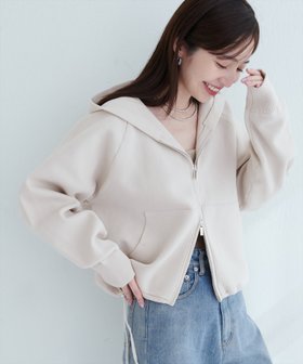 【ナチュラルクチュール/natural couture】の【WEB限定】ニットジップフーディーブルゾン 人気、トレンドファッション・服の通販 founy(ファニー) ファッション Fashion レディースファッション WOMEN アウター Coat Outerwear ブルゾン Blouson/Jackets トップス・カットソー Tops/Tshirt ニット Knit Tops 2025年 2025 |ID:prp329100004582717