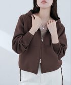【ナチュラルクチュール/natural couture】の【WEB限定】ニットジップフーディーブルゾン 人気、トレンドファッション・服の通販 founy(ファニー) ファッション Fashion レディースファッション WOMEN アウター Coat Outerwear ブルゾン Blouson/Jackets トップス・カットソー Tops/Tshirt ニット Knit Tops 2025年 2025 thumbnail ブラウン|ID: prp329100004582717 ipo3291000000032474020