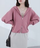 【ナチュラルクチュール/natural couture】の【WEB限定】ニットジップフーディーブルゾン 人気、トレンドファッション・服の通販 founy(ファニー) ファッション Fashion レディースファッション WOMEN アウター Coat Outerwear ブルゾン Blouson/Jackets トップス・カットソー Tops/Tshirt ニット Knit Tops 2025年 2025 thumbnail ピンク|ID: prp329100004582717 ipo3291000000032474022