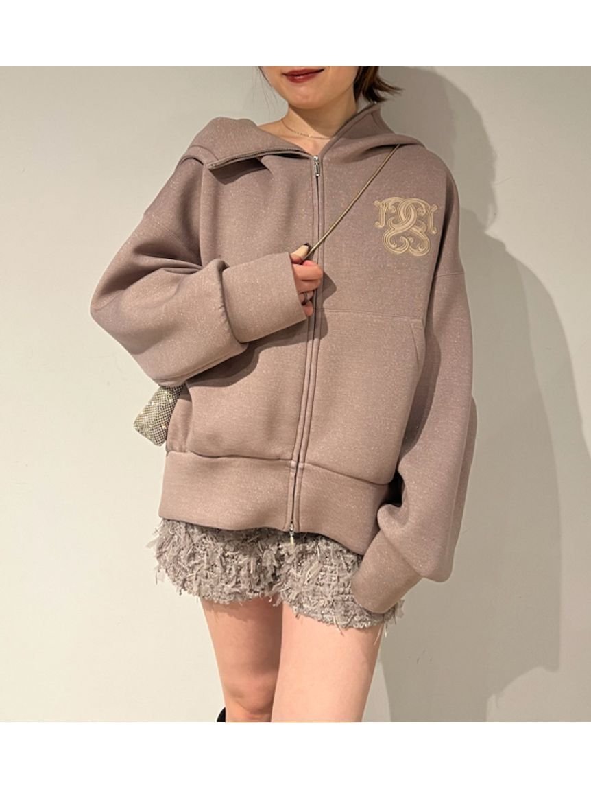 【スナイデル/SNIDEL】のボリュームパーカー インテリア・キッズ・メンズ・レディースファッション・服の通販 founy(ファニー) 　ファッション　Fashion　レディースファッション　Fashion for Women　トップス・カットソー　Cut & Sew Tops　レディースパーカー・カジュアルフーディー　Casual Hoodies & Sweatshirts　ウェーブ　Wavy Pattern　ジップ　Zip, Zipper　スタンド　Stand Collar, Upright Stand　チュニック　Tunic, Long Top　パーカー　Hoodie, Parka　フェミニン　Feminine, Girly　おすすめ　Recommended / Our Picks　MOC[056]|ID: prp329100004582735 ipo3291000000032611110