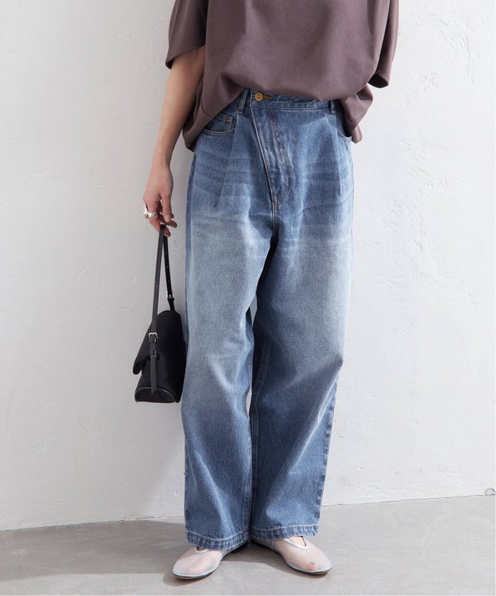 【ジャーナルスタンダード/JOURNAL STANDARD】のデニムクロスオーバーコクーンパンツ インテリア・キッズ・メンズ・レディースファッション・服の通販 founy(ファニー) https://founy.com/ ファッション Fashion レディースファッション Ladies' Fashion Online パンツ Pants 2025年 2025 2025春夏・S/S Ss,Spring/Summer,2025 シンプル Simple デニム Denim |ID: prp329100004582740 ipo3291000000032683344
