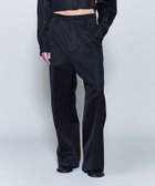 【ビューティ&ユース ユナイテッドアローズ/BEAUTY&YOUTH / UNITED ARROWS】の6(ROKU) コットンキュプラ麻 サテンパンツ BLACK|ID: prp329100004582750 ipo3291000000032734723