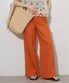【ジャーナルスタンダード レリューム/JOURNAL STANDARD relume】の《一部WEB限定追加4》麻スリットイージーパンツ 人気、トレンドファッション・服の通販 founy(ファニー) ファッション Fashion レディースファッション WOMEN パンツ Pants 2025年 2025 2025春夏・S/S Ss,Spring/Summer,2025 thumbnail オレンジ|ID: prp329100004582804 ipo3291000000032474942