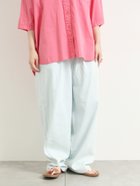 【サマンサモスモス/Samansa Mos2】のデニム/ツイルバレルパンツ 人気、トレンドファッション・服の通販 founy(ファニー) ファッション Fashion レディースファッション Fashion for Women パンツ Pants & Trousers ツイル Twist, Twisted Detail デニム Denim, Jeans Material フィット Fit, Slim Fit thumbnail サックスブルー|ID: prp329100004582822 ipo3291000000032715592