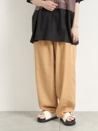 【サマンサモスモス/Samansa Mos2】のデニム/ツイルバレルパンツ 人気、トレンドファッション・服の通販 founy(ファニー) ファッション Fashion レディースファッション Fashion for Women パンツ Pants & Trousers ツイル Twist, Twisted Detail デニム Denim, Jeans Material フィット Fit, Slim Fit thumbnail ベージュ|ID: prp329100004582822 ipo3291000000032715593