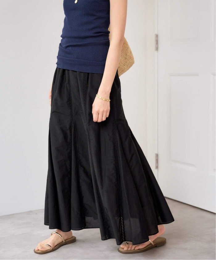 【イエナ/IENA】のコットンシルクマーメイドスカート インテリア・キッズ・メンズ・レディースファッション・服の通販 founy(ファニー) https://founy.com/ ファッション Fashion レディースファッション Ladies' Fashion Online スカート Skirt 2025年 2025 2025春夏・S/S Ss,Spring/Summer,2025 シルク Silk フィット Fit フレア Flare マーメイド Mermaid リラックス Relax レース Race エレガント 上品 Elegant 夏 Summer |ID: prp329100004582853 ipo3291000000032651969